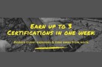 Earn up to 3 certifications